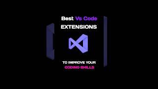 VsCode | VsCode Tutorial | Most Popular Vs Code Extensions | #vscode #short #shorts