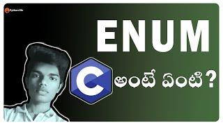 C Language in Telugu | C Language Enum in Telugu | C tutorial in Telugu | #pythonlife