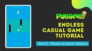 Creating Player & objects | Game development with python & pygame | PART 2 | Dodgy Walls | #pyguru