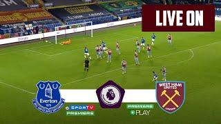 EVERTON X WEST HAM LIVE - ENGLISH CHAMPIONSHIPS - PREMIER LEAGUE 21/22