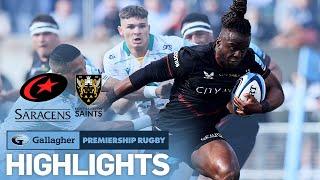 Saracens v Northampton - HIGHLIGHTS | Thriller at Saracens! | Gallagher Premiership 2021/22