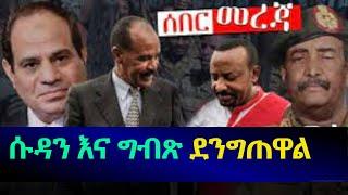 ሰበር መረጃ???? ሰበር መረጃዎች - ሱዳን እና ግብጽ ደንግጠዋል❗  አስደንጋጭ የኢትዮጵያ አቋም Ethiopia News Today