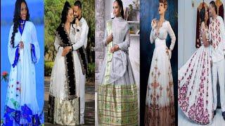 #habesha kemis #Ethiopian traditional clothes #besthabesha kemis #newdesing #newtrading #newfashion