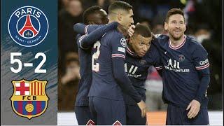 PSG vs Barcelona All Goals and Football Highlights Today Full Match