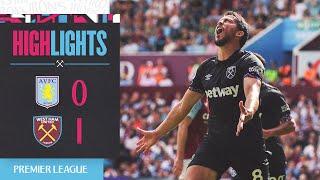 Aston Villa 0-1 West Ham | Fornals Strike Secures 3 Points! | Premier League Highlights