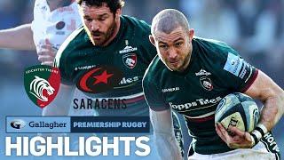 Leicester v Saracens - HIGHLIGHTS | Brilliant Brown Shines on Debut! | Gallagher Premiership 2022/23