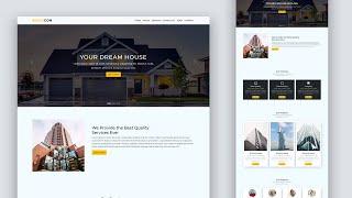 Bootstrap 5 Responsive Landing Page Design | Responsible website design