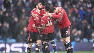 Leeds 2:4 Manchester Utd | England Premier League | All goals and highlights | 20.02.2022