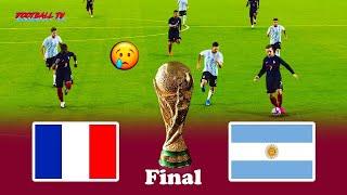 ????France vs Argentina Live Stream | FIFA World Cup 2022 Final | Watch Along & PES23 Gameplay