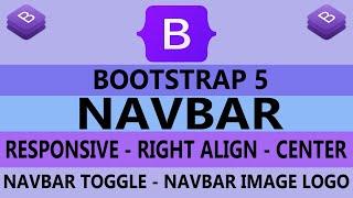 22 - Navbar In Bootstrap 5 - Responsive NavBar - Toggle Navbar Bootstrap 5 - Part-1 (Hindi/Urdu)