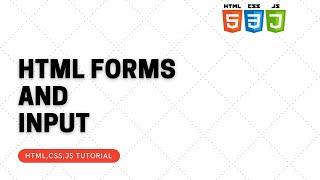 HTML Forms and Input | Html form tutorial | Form in html with example | Web Development Tutorial