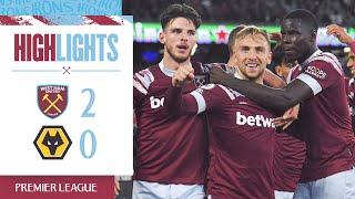 Extended Highlights | Bowen & Scamacca Goals See off Wolves | West Ham 2-0 Wolves | Premier League