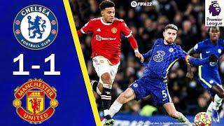 Chelsea vs Manchester United 1-1 | All Goals & Highlights | Premier League 2021/22 | Matchday 13