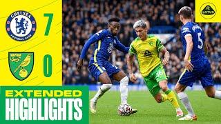 EXTENDED HIGHLIGHTS | Chelsea 7-0 Norwich City