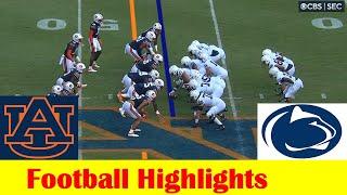 #22 Penn State vs Auburn Football Game Highlights 9 17 2022