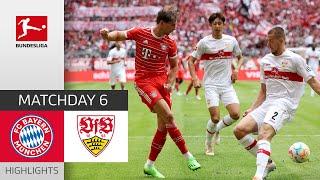 FC Bayern München - VfB Stuttgart 2-2 | Highlights | Matchday 6 – Bundesliga 2022/23