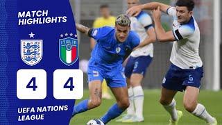 England vs Italy 4-4 | Match Highlights | UEFA Nations League 2022/23 | Animetroh