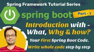 Spring Boot Tutorial For Beginners | REST API | Intro | First Code | Step by Step | Test by Postman