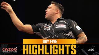 EPIC COMEBACK! | Day Five Highlights | 2022 Cazoo Grand Slam of Darts