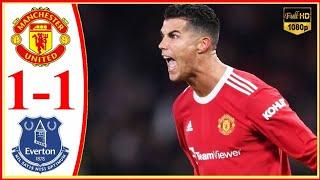 Manchester United vs Everton 1–1 | Premier League 2021 | EPL highlight Today | Football Highlights