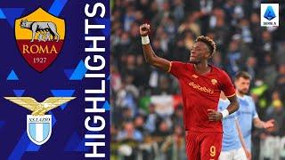 Roma 3-0 Lazio | Abraham nets twice for Roma in emphatic derby win | Serie A 2021/22