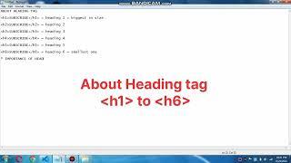 HTML5 tutorial for beginners     Part -2 #programming #coding