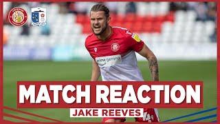 Match Winner Jake Reeves on Debut Goal | Stevenage 1-0 Barrow AFC