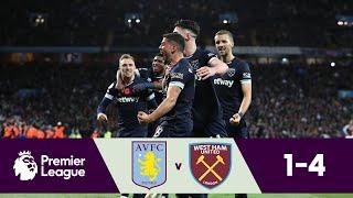 Aston Villa vs West Ham United 1-4 Highlights | Premier League - 2021/2022