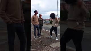 Surprise Ethiopian eskista #calmdown#calmdownchallenge#habesha#dance#wello#eskista#shorts