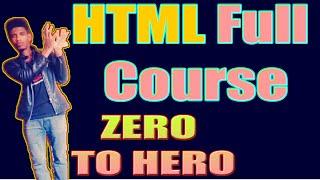 The Complete HTML Course From Beginning to Expert: Quickly Master HTML5 By Building Website Scratch