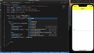 React Native Tutorial 71 - Passing params in header | Pass Params from screen to Header component