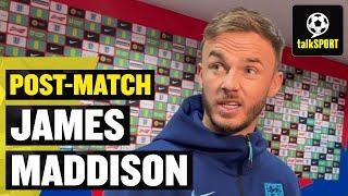 "I've waited so long." ???? James Maddison reacts to his first start for England [England 2-0 Ukrain