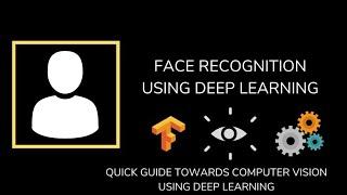 Face recognition using deep learning