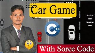 Car Game in C++ for Beginners | Easy Console Games Coding Tutorial | C++ Car Game with Source Code