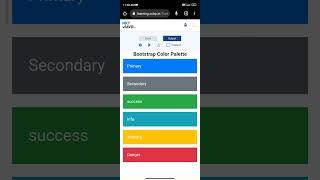 Bootstrap Color Palette - Bootstrap Grid System | #knowhere #html #css #bootstrap
