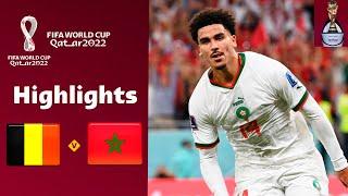 Belgium vs Morocco 0-2 | Extended Highlights Goals | World Cup PES 2021