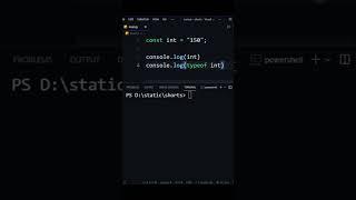 Javascript Tricks | Javascript String to number | JAVASCRIPT TUTORIAL | #shorts