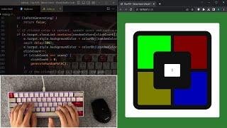 ASMR Programming - Javascript Game Coding - No Talking