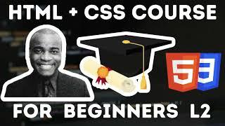 HTML and CSS Tutorial Course For Beginners  [ HTML Element Structure , h1 to h6 Tags ] Lesson 2