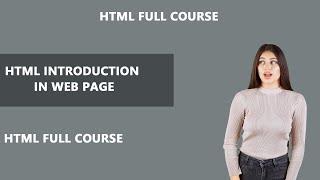 html inrroduction | html full course | html tutorial for beginners in hindi | html #viral