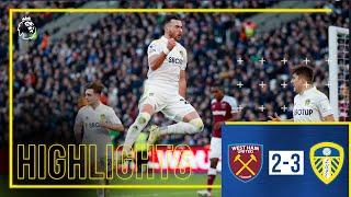 West Ham United 2-3 Leeds United | HARRISON HAT-TRICK! Premier League highlights