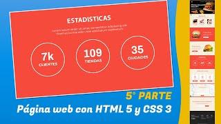 Pagina web con HTML 5 y CSS 3 ???? Sección 5