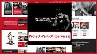 Complete Responsive Fitness & Gym Website Design Using html css | Bangla Tutorial | Sekhsadi Academy