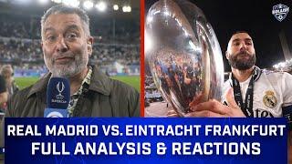 Real Madrid 2-0 Eintracht Frankfurt: Full Super Cup Highlights & Reactions | CBS Sports Golazo