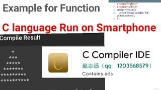 function example||C Language Tutorial For Beginners In Hindi (With Notes)||coding||programming