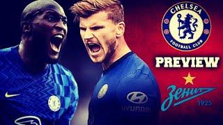 WILL TIMO WERNER PARTNER ROMELU LUKAKU IN THE CHAMPIONS LEAGUE? CHELSEA vs ZENIT LIVE MATCH PREVIEW