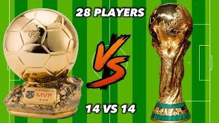 Ballon d'or Winners VS World Cup Winners????