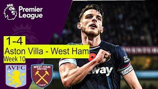 Aston Villa vs West Ham United 1-4 Highlights | Premier League - 2021/2022