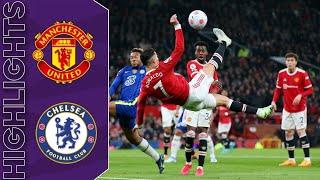 Manchester United vs Chelsea Extended Highlights Goals | Premier League 2021/22