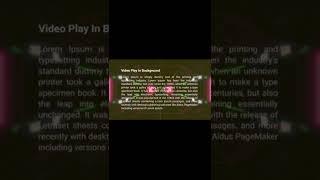 Play Video In Background HTML CSS Tutorial | #html5 #css3 #htmlcss  #video #backgroundvideo #shorts